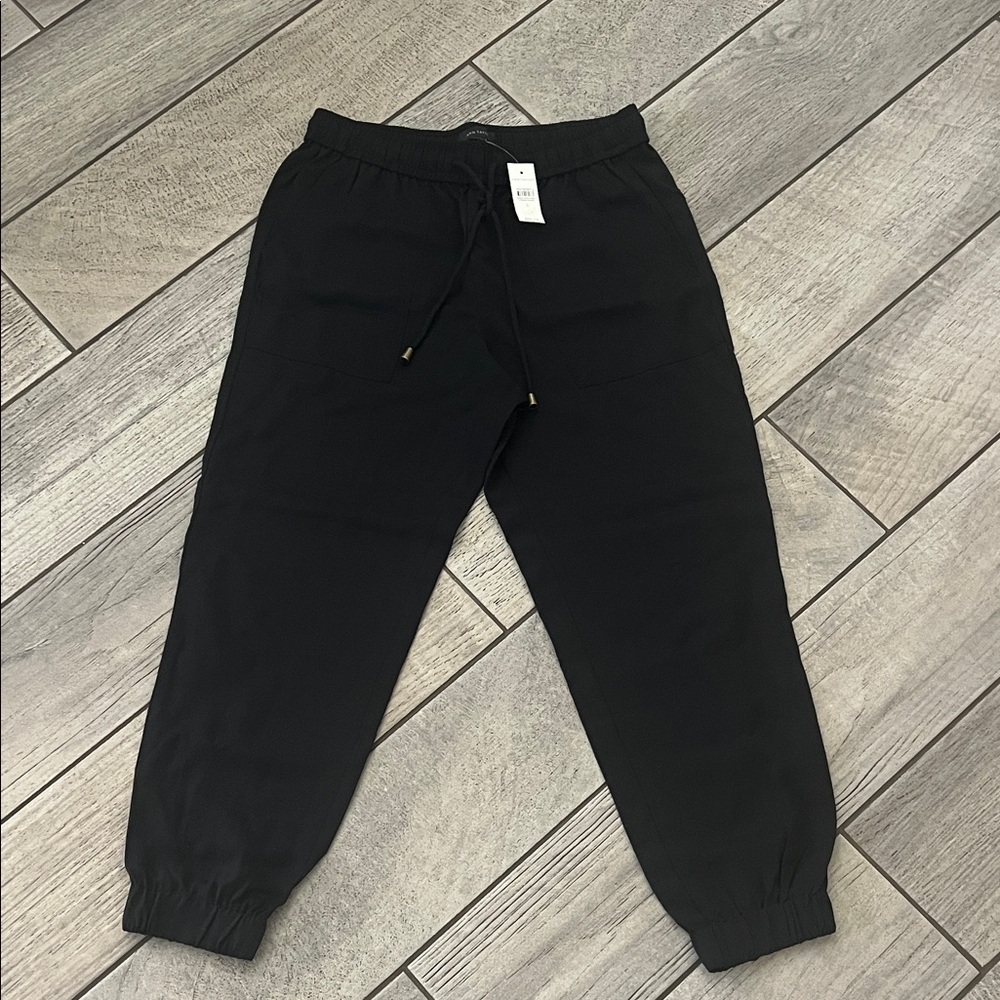 Ann Taylor Black Jogger Pants NWT S